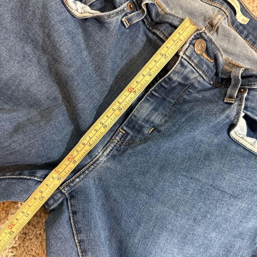 Levi’s Curvy Bootcut Jeans Womens 32 Medium Wash Stretch Denim Blue Pants - Picture 5 of 6